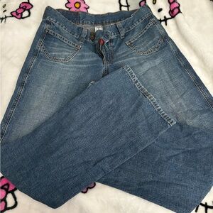 Lucky Brand Blue Denim Dungarees Jeans